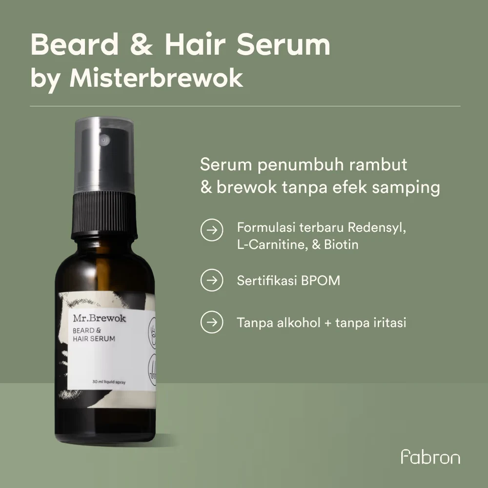 Beard & Hair Serum by Misterbrewok