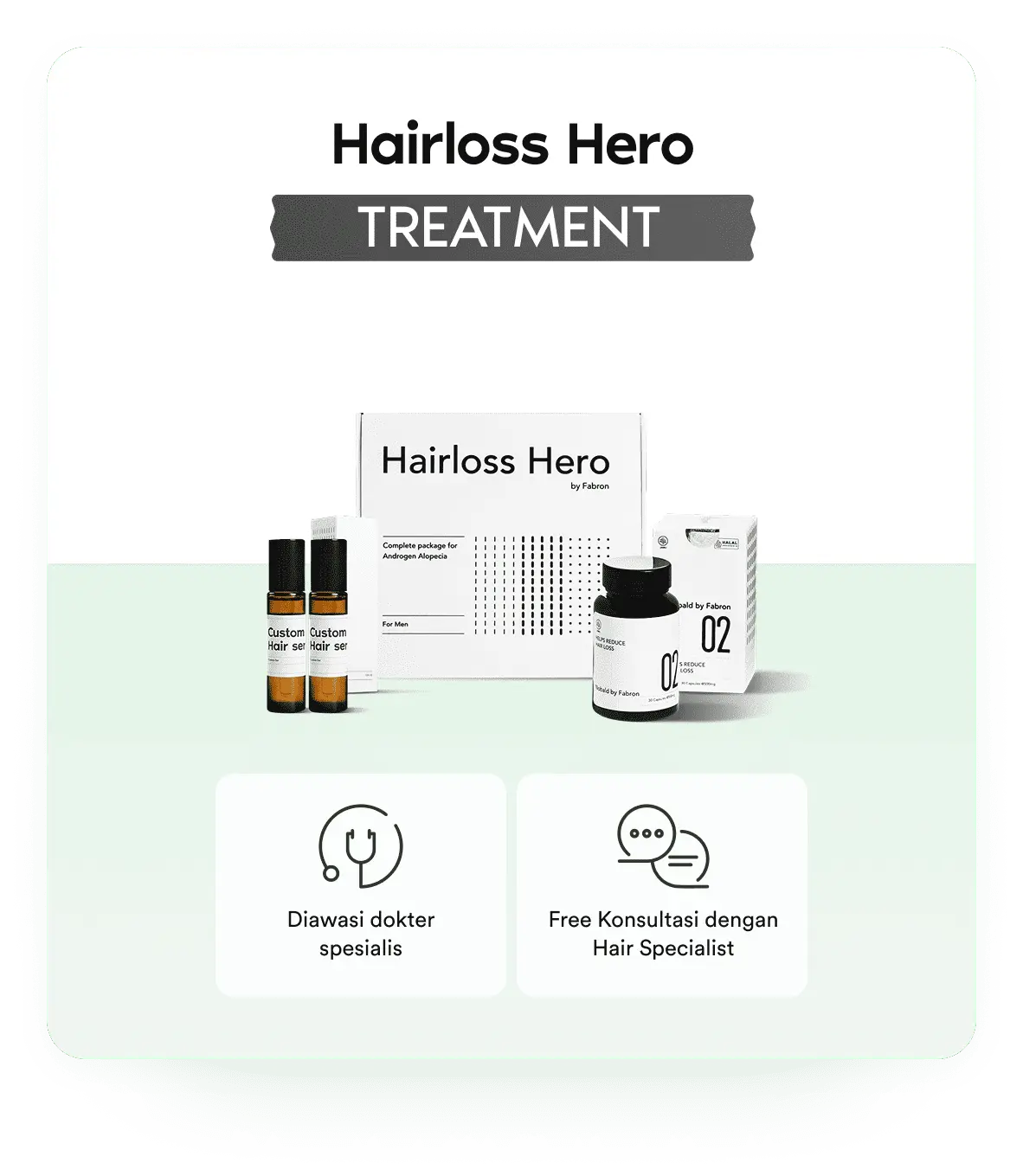 Hairloss Hero Treatment Fabron