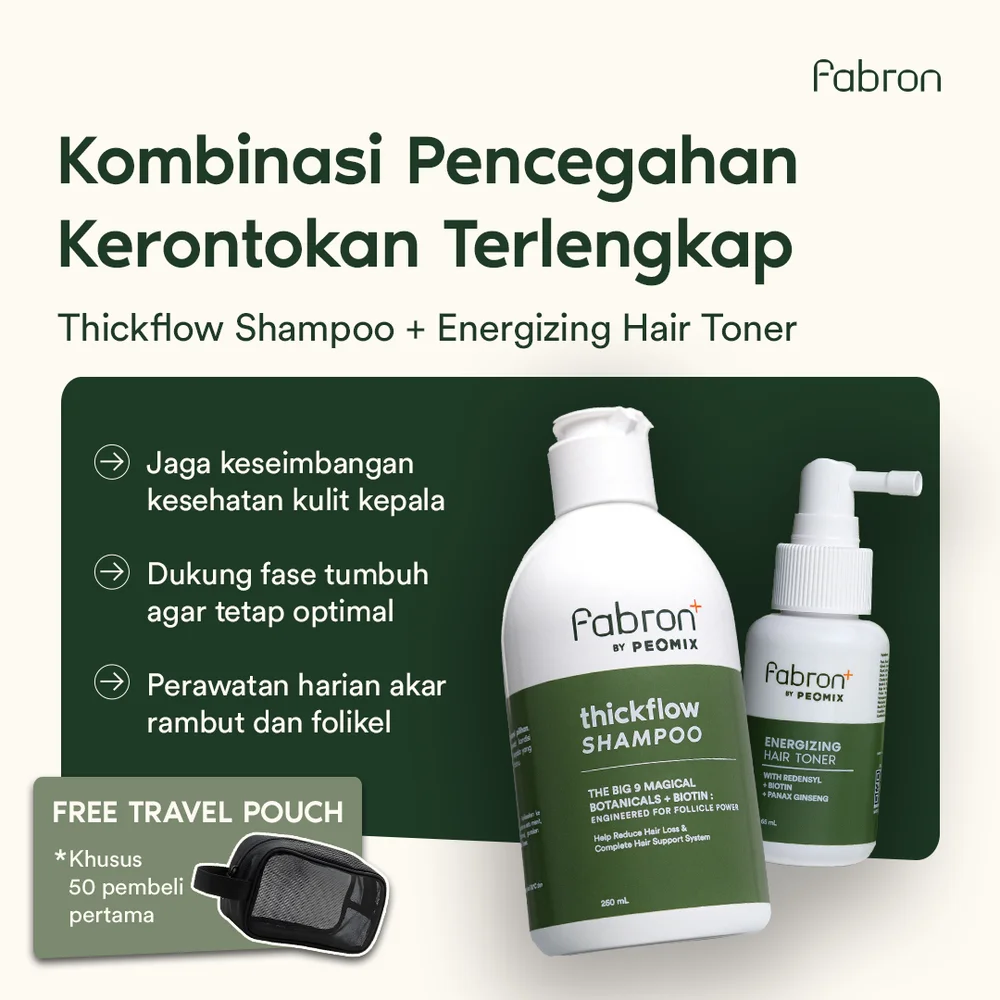 Thickflow Shampoo dan Hair Toner — gambar 1