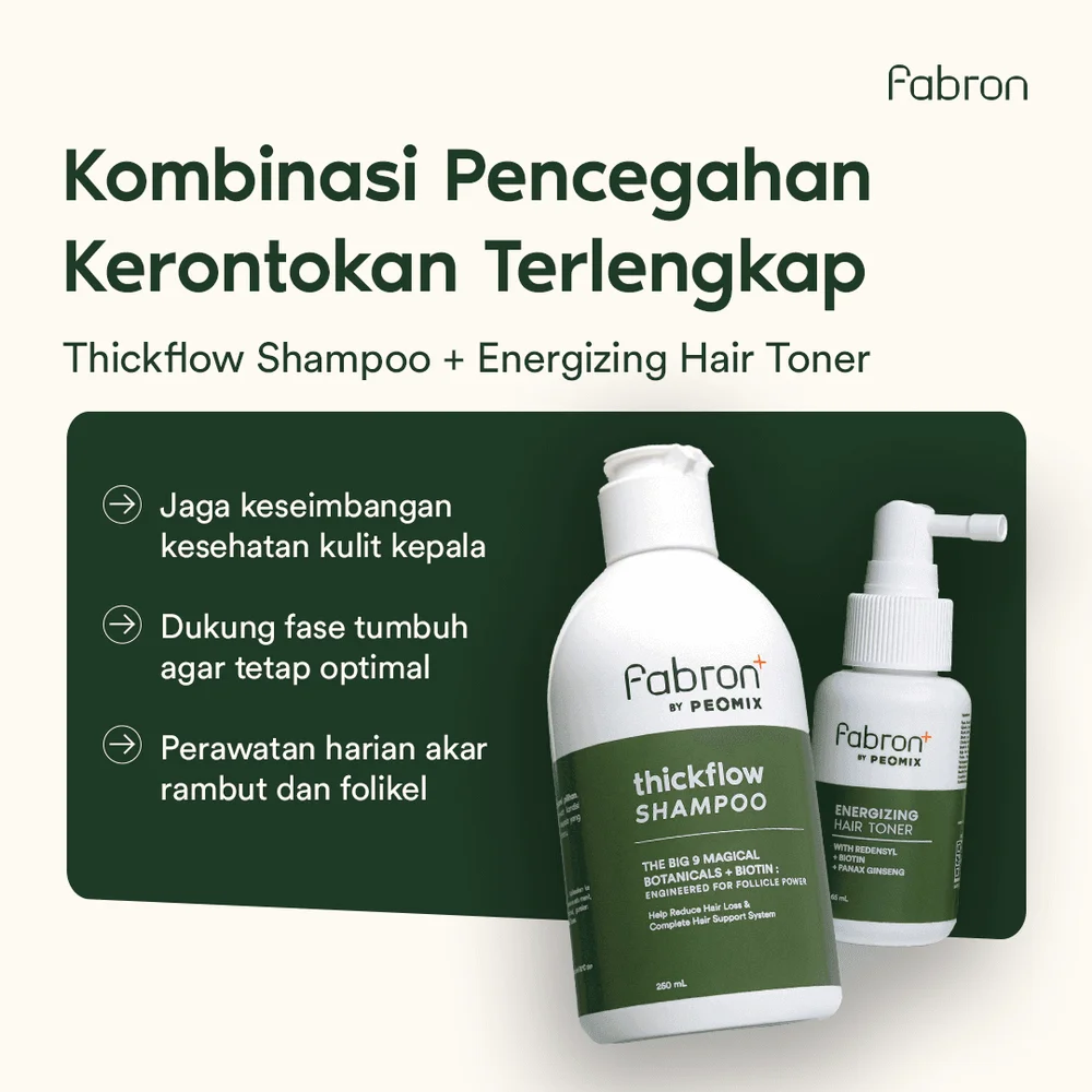 Thickflow Shampoo dan Hair Toner — gambar 2
